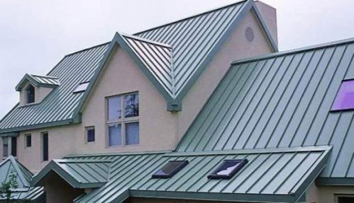 Kết quả hình ảnh cho Chọn mái tôn nhà theo sắc màu phong thủy xanh